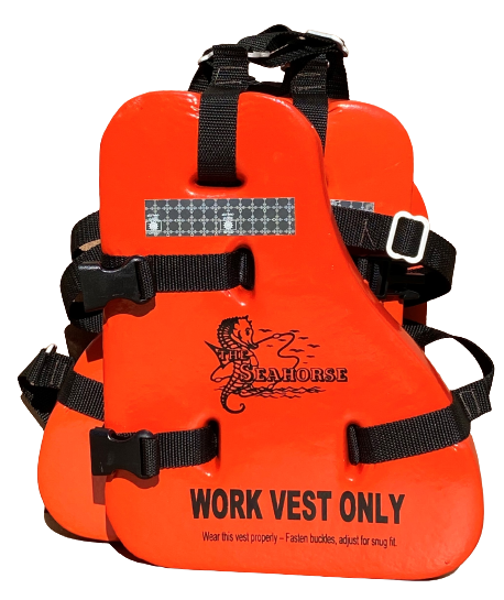 Seahorse WV-10 Vinyl Coated Type V Work Vest :: Taylortec